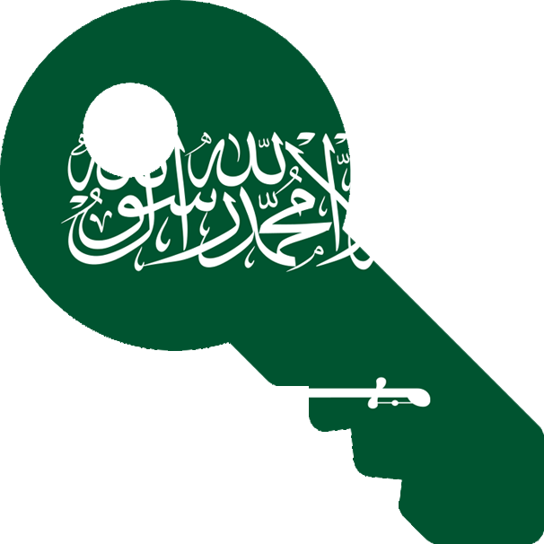 Key for Saudi Arabia