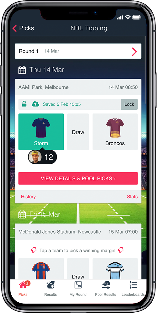 Superbru - NRL 2021 Predictor Game